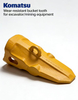 Bucket Tooth for Mining Drill Equipment Komatsu, XCMG, HiTachi