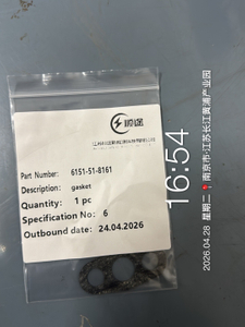 Hot Sale Drilling Rig Spares--6151-51-8161 Komatsu Gasket in Stock